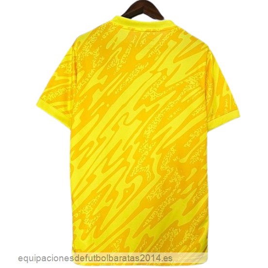 Nuevo Tailandia Portero Camiseta Real Madrid 24/25 Amarillo Baratas